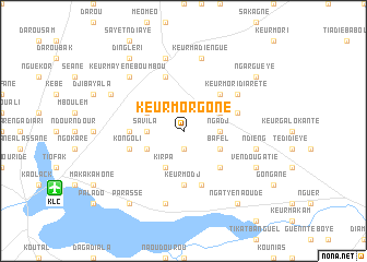 map of Keur Morgone