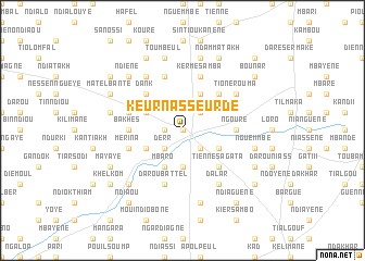 map of Keur Nasseurdè