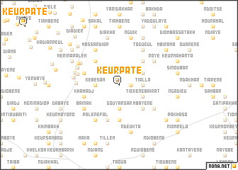 map of Keur Paté