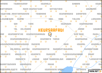 map of Keur Saafadi