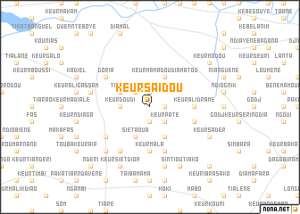 map of Keur Saïdou