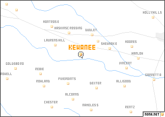 map of Kewanee