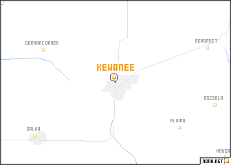 map of Kewanee