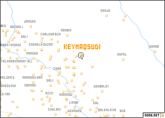 map of Key Maqşūdī