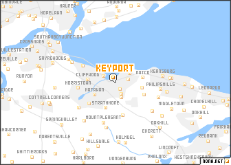 map of Keyport