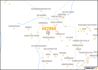 map of Kezash