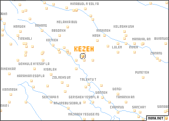 map of Kezeh