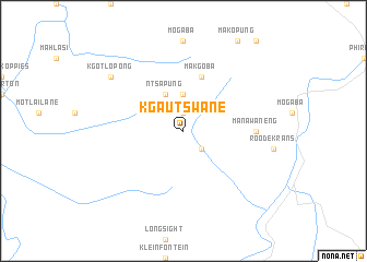 map of Kgautswane