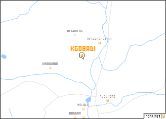 map of Kgobadi