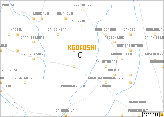 map of Kgoroshi