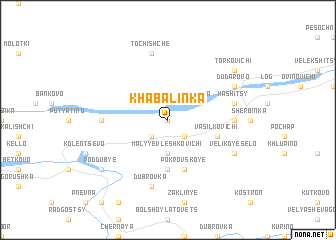 map of Khabalinka