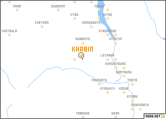 map of Khabin