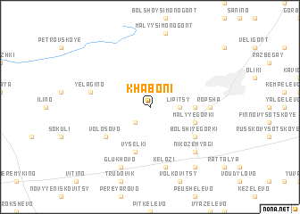 map of Khaboni