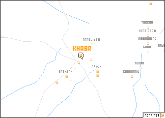 map of Khabr