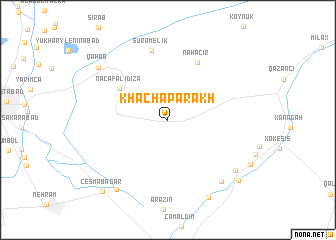 map of Khachaparakh