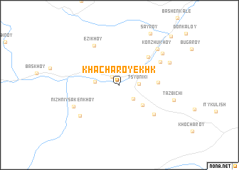 map of Khacharoy-Ekhk