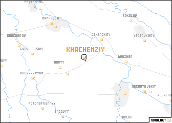 map of Khachemziy