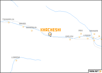 map of Khach\