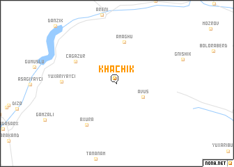 map of Khachʼik