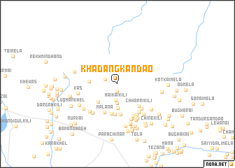 map of Khadang Kandao