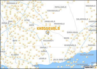 map of Khaddewāla