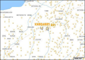 map of Khadwāri