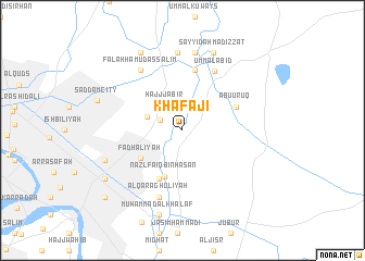 map of Khafājī