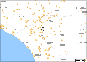 map of Khafbʼou