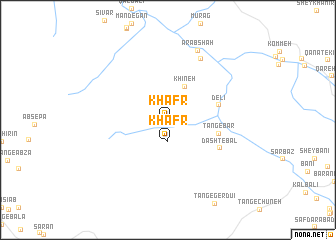 map of Khafr