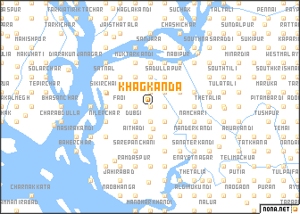 map of Khāgkānda