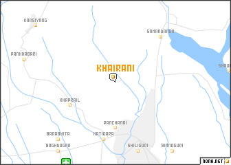 map of Khairāni