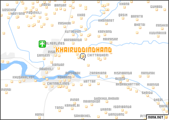 map of Khairuddin Dhand
