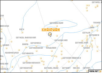 map of Khairwah