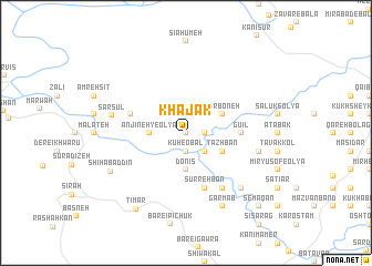 map of Khajak