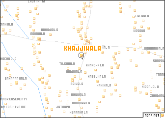 map of Khajjiwāla