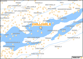 map of Khajjiwāla