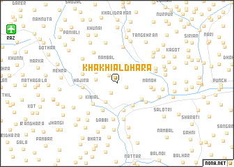 map of Khakhiāl Dhara