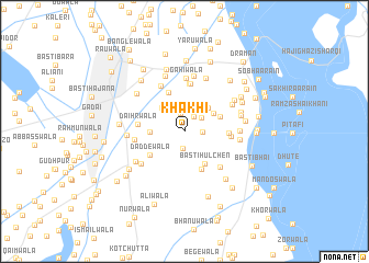 map of Khākhi