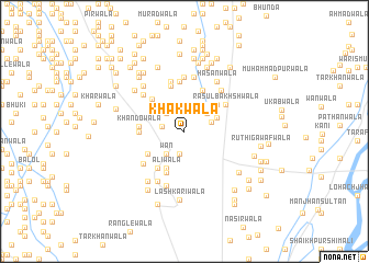 map of Khākwāla