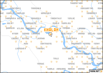 map of Kha Lãm