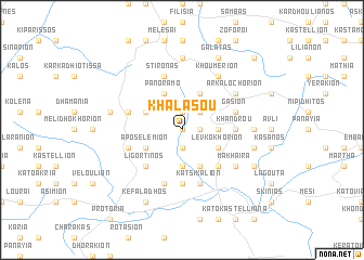 map of Khalasoú