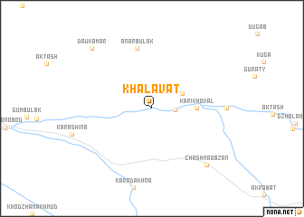 map of Khalavat