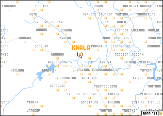 map of Khả La