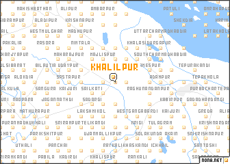 map of Khalilpur