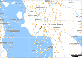 map of Khalīlwāla