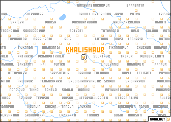 map of Khalishāur