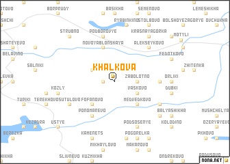 map of Khal\