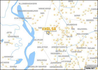 map of Khālsa