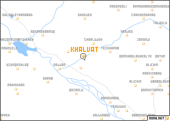 map of Khalvat