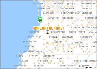 map of Khalwat al Munsī